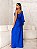 Vestido Lisboa longo azul royal + Clutch brinde - Imagem 2