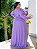 Vestido Dublin longo lavanda lilás - Imagem 2