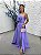 Vestido Maldavia lilás bordado manualmente + Clutch Brinde - Imagem 1