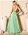 Vestido Suriname verde menta + Clutch brinde - Imagem 2