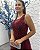 Vestido Jaspe marsala bordado manualmente + Clutch Brinde - Imagem 3