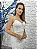 Vestido Emirados branco bordado manualmente + Clutch Brinde - Imagem 3