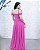 Vestido Celinia rosa chiclete - Imagem 2