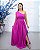 Vestido Zulia rosa fúcsia - Imagem 1