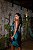 Vestido Edith midi azul petróleo - Imagem 2