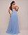 Vestido Talín azul serenity + Clutch brinde - Imagem 2