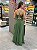 Vestido Alba verde oliva + Clutch brinde - Imagem 2