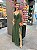 Vestido Alba verde oliva + Clutch brinde - Imagem 1