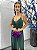 Vestido Alba verde musgo + Clutch brinde - Imagem 2