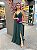 Vestido Alba verde musgo + Clutch brinde - Imagem 1