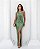 Vestido Alexandria verde folha + Clutch brinde - Imagem 1