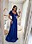 Vestido Arizona azul royal + Clutch brinde - Imagem 1