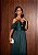 Vestido Arizona verde petróleo + Clutch brinde - Imagem 1