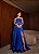 Vestido Amazonas azul royal + Clutch brinde - Imagem 1