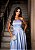 Vestido Amazonas azul serenity + Clutch brinde - Imagem 2