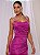 Vestido Ávila rosa fúcsia + Clutch brinde - Imagem 3