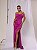 Vestido Ávila rosa fúcsia + Clutch brinde - Imagem 1