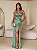 Vestido Ávila verde folha + Clutch brinde - Imagem 1