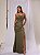 Vestido Ávila verde oliva + Clutch brinde - Imagem 1