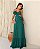 Vestido Andy verde esmeralda + Clutch brinde - Imagem 1