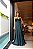 Vestido Dahlia verde musgo + Clutch brinde - Imagem 1