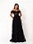 Vestido Aurora azul marinho+ Clutch brinde - Imagem 1