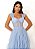 Vestido Aurora azul serenity + Clutch brinde - Imagem 3