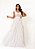Vestido Aurora branco + Clutch brinde - Imagem 1