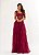 Vestido Aurora rosa fúcsia + Clutch brinde - Imagem 1