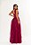 Vestido Aurora rosa fúcsia + Clutch brinde - Imagem 2