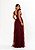 Vestido Aurora marsala + Clutch brinde - Imagem 2