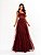 Vestido Aurora marsala + Clutch brinde - Imagem 1