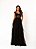 Vestido Aurora preto+ Clutch brinde - Imagem 1