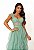 Vestido Aurora verde menta + Clutch brinde - Imagem 3