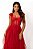 Vestido Aurora vermelho + Clutch brinde - Imagem 3
