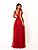 Vestido Aurora vermelho + Clutch brinde - Imagem 2
