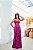 Vestido Débora Fúcsia + Clutch Brinde - Imagem 1
