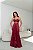 Vestido Débora Marsala + Clutch Brinde - Imagem 1