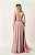 Vestido Alita rose bordado manualmente + Clutch brinde - Imagem 2