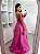 Vestido Toledo rosa chiclete + Clutch Brinde - Imagem 2