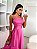Vestido Toledo rosa chiclete + Clutch Brinde - Imagem 3