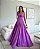 Vestido Hailey roxo + Clutch Brinde - Imagem 1