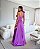 Vestido Hailey roxo + Clutch Brinde - Imagem 2