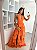 Vestido Lismore laranja + Clutch Brinde - Imagem 1