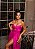 Vestido Suécia rosa pink + Clutch brinde - Imagem 3