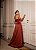 Vestido Suécia terracota + Clutch brinde - Imagem 2