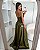 Vestido Suécia verde oliva + Clutch brinde - Imagem 2