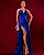 Vestido Amélia azul royal + Clutch Brinde - Imagem 1