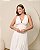 Vestido Livia midi branco + Clutch brinde - Imagem 3