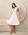 Vestido Livia midi branco + Clutch brinde - Imagem 1